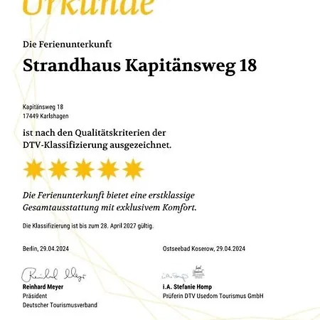 Nyaraló Kapitaensweg 18 *